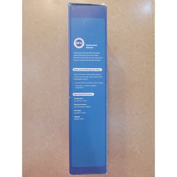 Ecley Refrigerator Water Filter Model EC-01 New 2 Pack - Picture 3 of 5